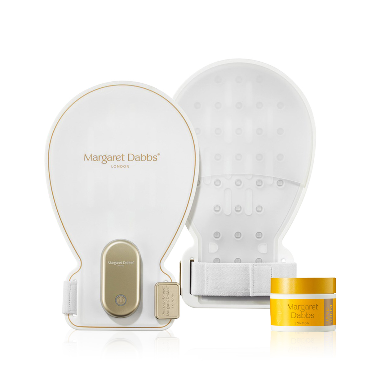 MARGARET DABBS LONDON - INTENSIVE ANTI-AGEING HAND TREATMENT KIT - Elleri Gençleştiren LED El Maskesi & Yaşlanma Karşıtı El Serumu Seti